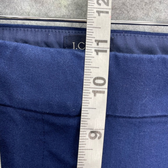 J.Crew Women’s Kelsey Pant Size 10 Solid Blue Straight Leg Casual Work - Picture 8 of 11